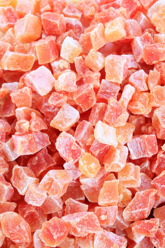dried papaya