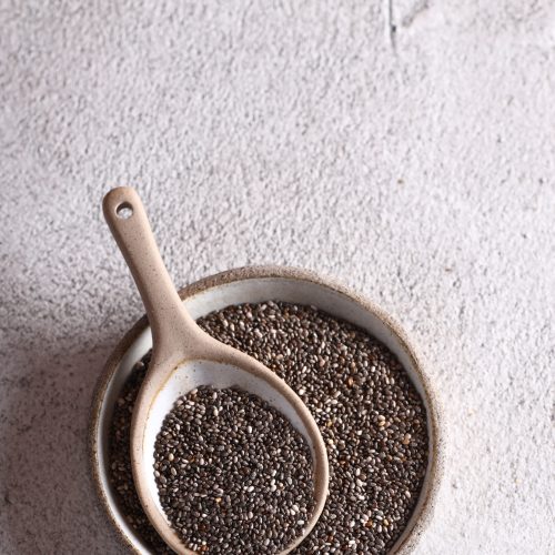 black chia seeds
