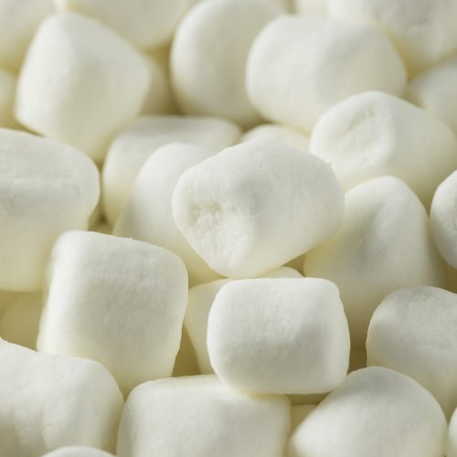white sweet mini marshmallows utc